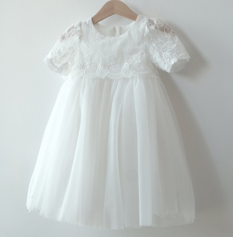 Alona robe de baptême robe de soirée filles robe robe de bébé image 6