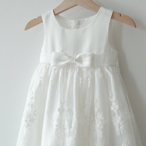 Olia with/without bolero christening dress party dress girl dress baby dress baptism dress
