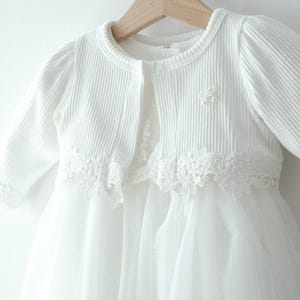 Alona with/without bolero christening dress party dress girl dress baby dress Batipsm dress