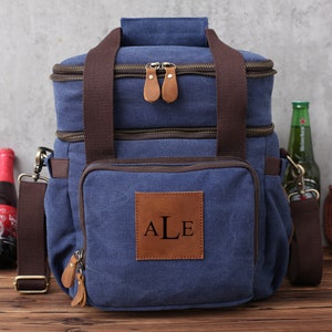 Personalized Cooler Bag, Gift for Dad, Groomsmen Gift, Beer Cooler Bag with Bottle Opener, Golf Cooler, Lunch Cooler Bag, Outdoor Cooler Bag