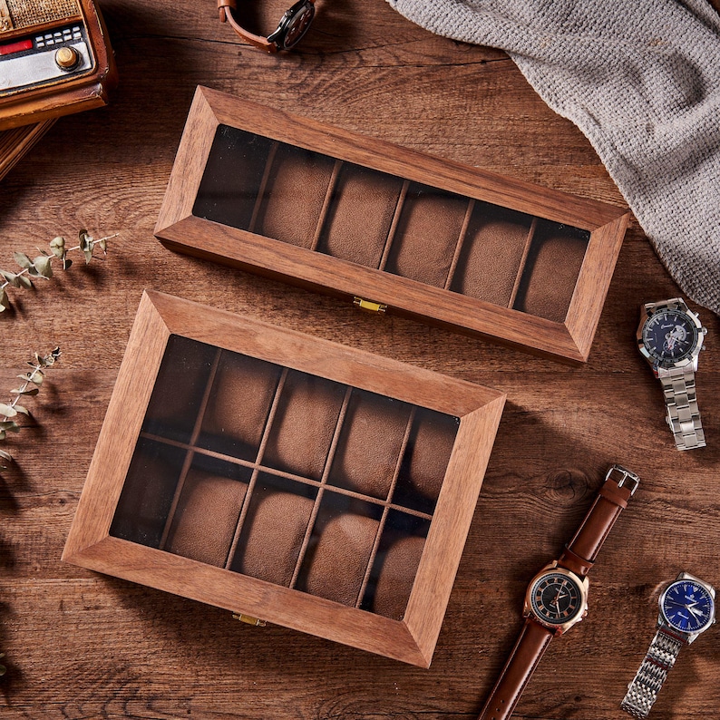 Buy Custom Engraved Watch Box Gift for Dad Birthday Gift for Men