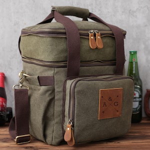 Personalisierte Kühltasche Trauzeugen, Groomsmen Geschenkkühler, benutzerdefinierte Brautjungfer Kühler, Golf Kühler, Lunch Kühltasche, Party Kühltasche im Freien