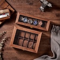 Custom Engraved Watch Box | Gift for Dad | Birthday Gift for Men | Personalized Watch Storage Case| Fathers Day Gift | Anniversary Gift