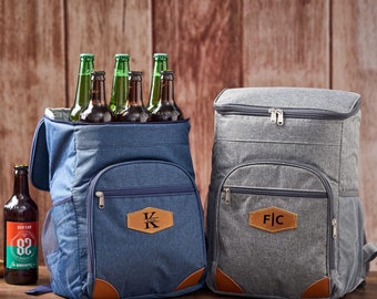 Borsa regalo personalizzata per lo sposo, zaino termico personalizzato, regalo per lo sposo, borsa termica isolata per la birra, borsa termica per l'escursionismo, regalo per la festa del papà per lui