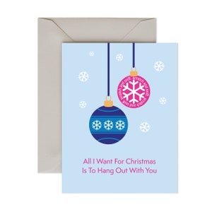 Drôle de carte de Noël - Scratch and Sniff - HANG OUT