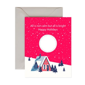 Drôle de carte de Noël - Scratch and Sniff - CHRISTMAS CHAOS