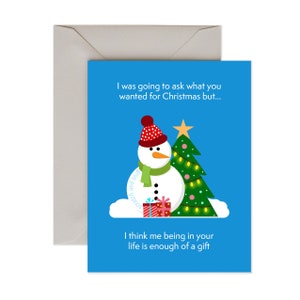 Drôle de carte de Noël - Scratch and Sniff - CADEAU DE NOËL