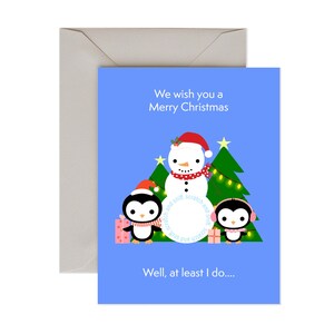 Drôle de carte de Noël - Scratch and Sniff - JOYEUX NOËL