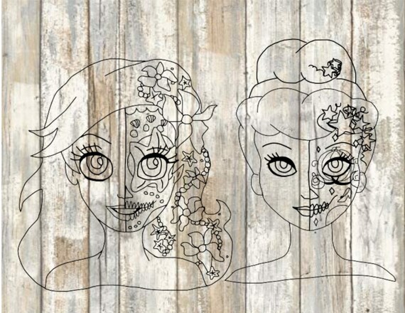 Free Free Disney Princess Sugar Skull Svg 553 SVG PNG EPS DXF File