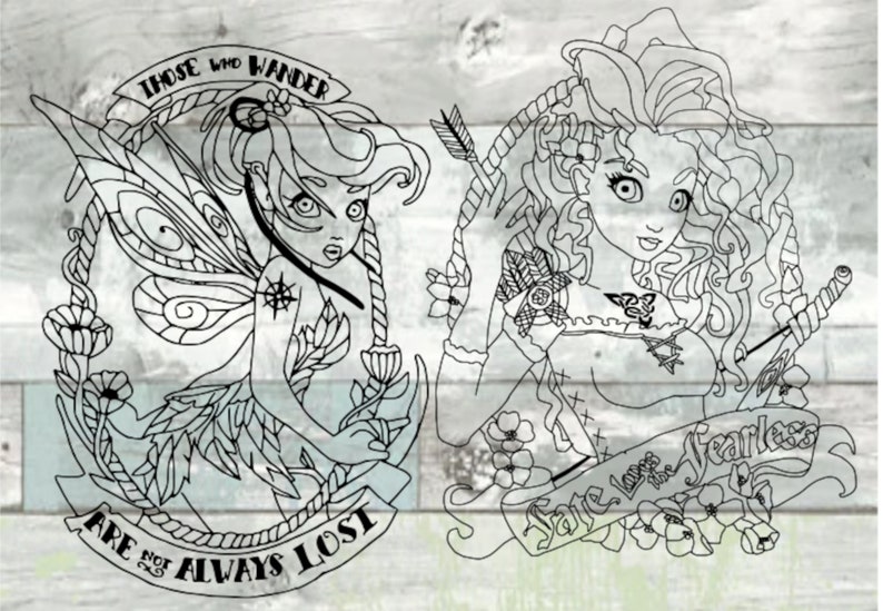 Free Free 191 Disney Princess Outline Svg SVG PNG EPS DXF File