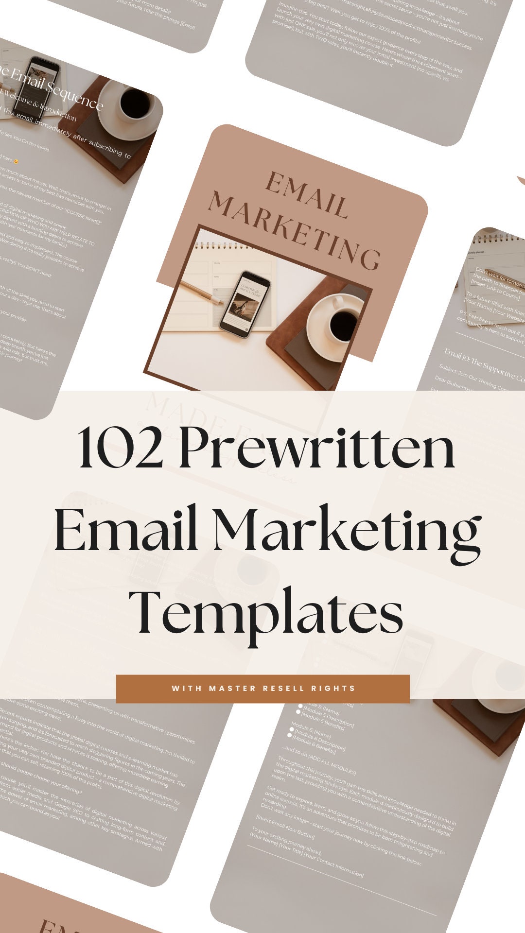 Email Marketing MRR Done for You Emails 102 Pre-written Emails PLR ...