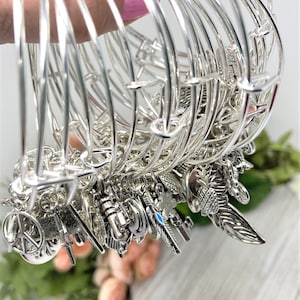 Mystery Charm Bangles | Five Mystery Charms per Bangle