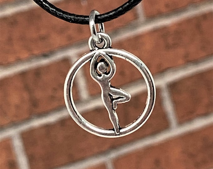 Tree Pose Yoga Necklace