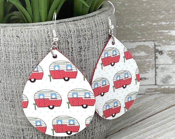 Camper Earrings | Dangle Earrings
