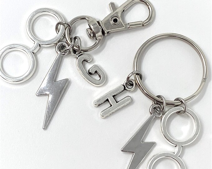 Wizard Personalized Keychain | Add Initial