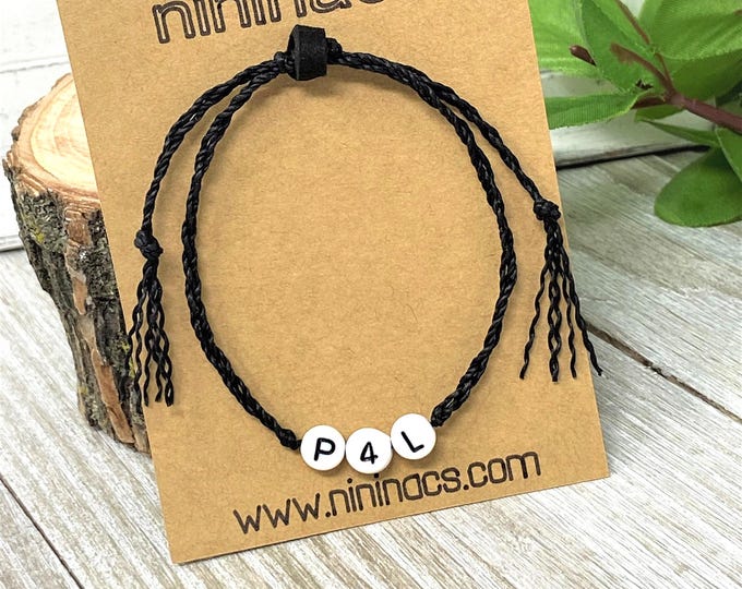 P4L Braided Bracelet | Adjustable Waterproof Bracelet