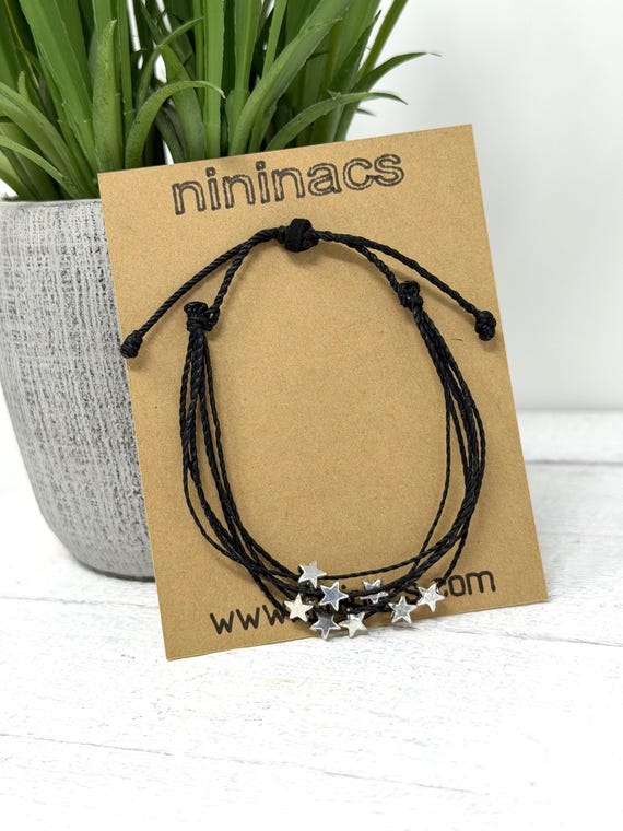 Silver Star Bracelet | Adjustable Bracelet