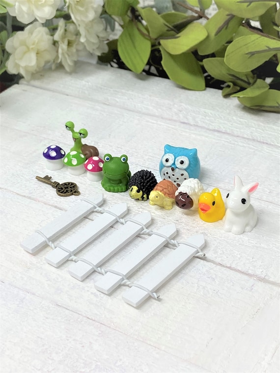 Miniature Fairy Garden Kit, Fairy Garden Accessories, Garden Bundle, Miniature Accessories, Miniature Garden Kit Supplies, Fairy Lovers