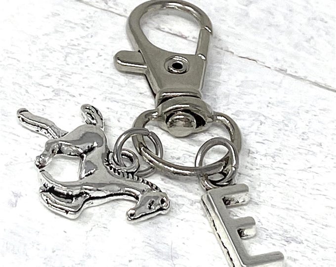 Horse Keychain | Add Initials to Personalize