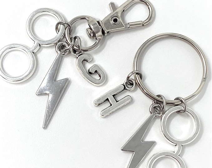 Wizard Keychain | Add Initials to Personalize