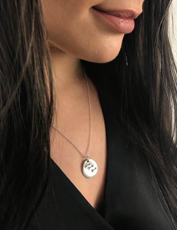 Three Arrows Necklace, Be True to Your Adventure, Charm Necklace, Arrow Necklace, Adventure Necklace, Hand Stamped Necklace, Arrow Necklace