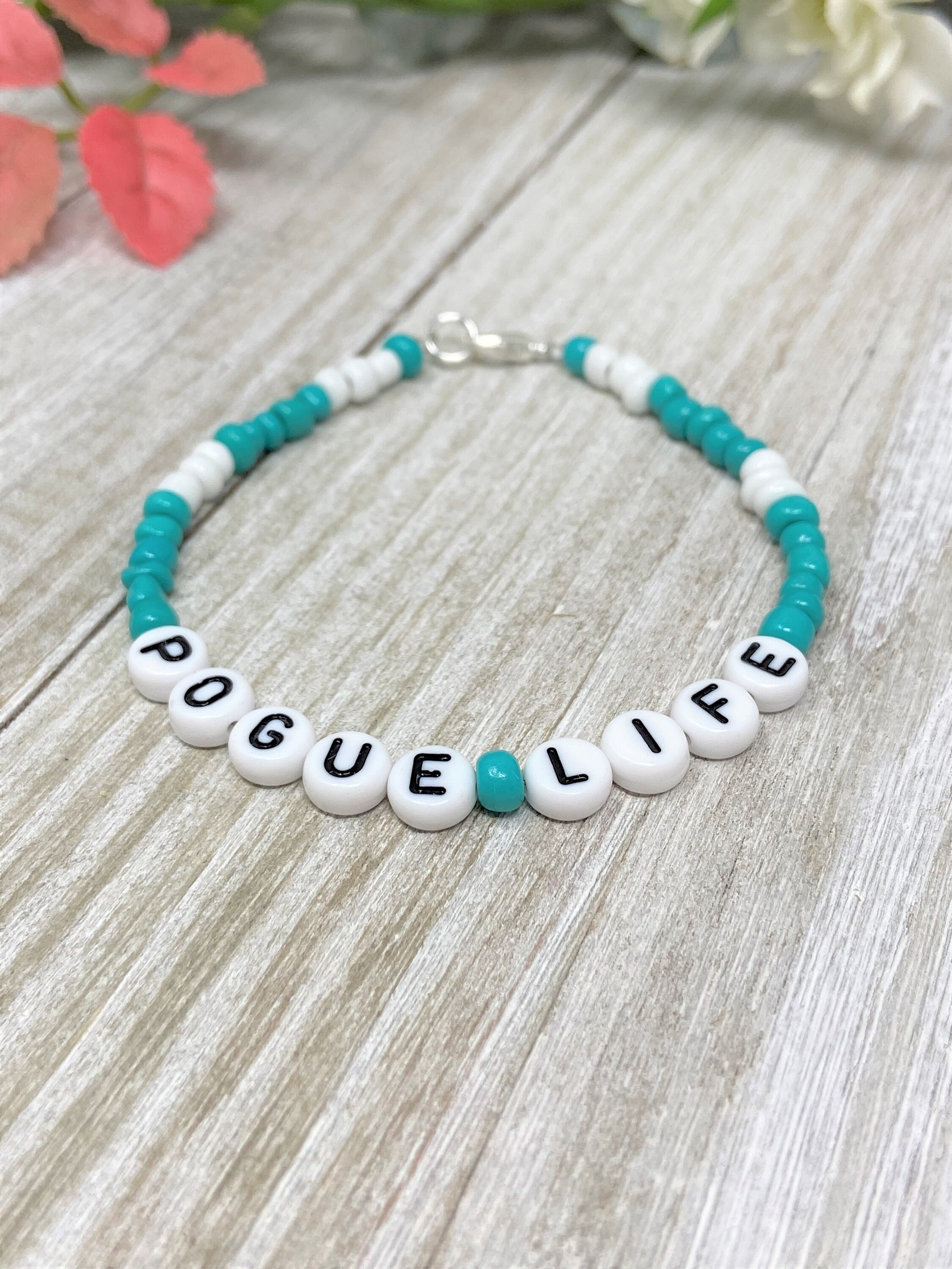 Outer Banks Inspired Bracelets, OBX Bracelets, OBX, Letter Bracelets