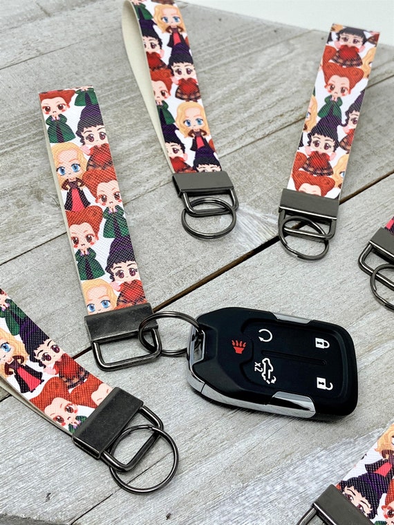 Hocus Pocus Halloween Themed Key Chain | Wristlet | Key Fob