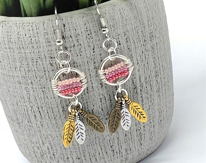 Handmade Dream Catcher Earrings