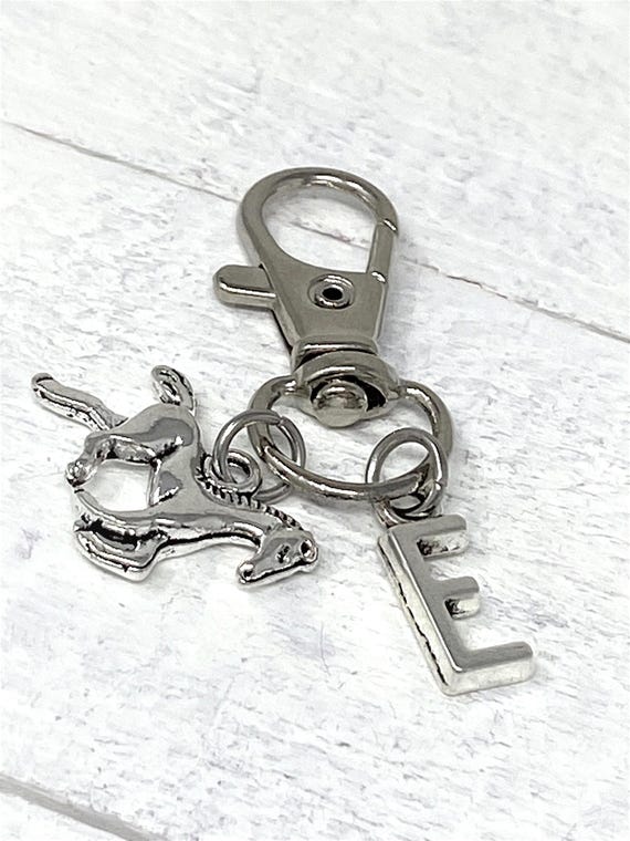 Horse Personalized Keychain | Add Initial