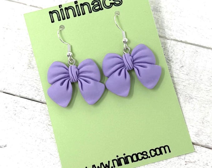 Bow Earrings | Multiple Colors to Choose From