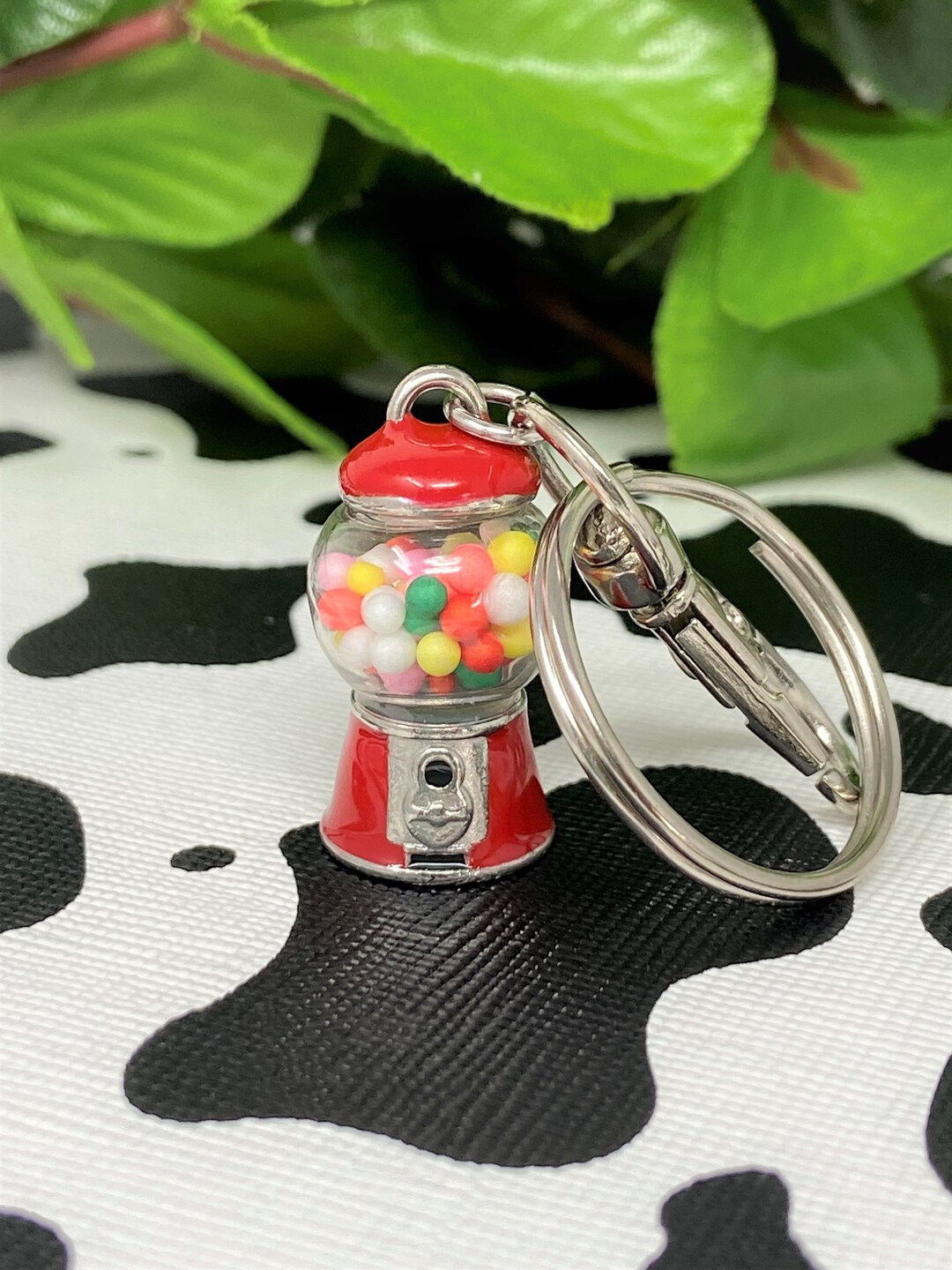 Gumball Key Chain Gumball Machine Key Chain Gumball Charm Etsy