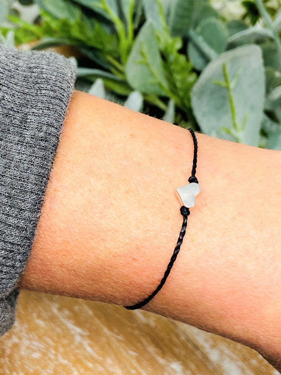 Dainty Star Bracelet, Dainty Heart Bracelet, Friendship Bracelet, Minimal Bracelet, Star Bracelet, Heart Bracelet, Silver Star Charm, Gift