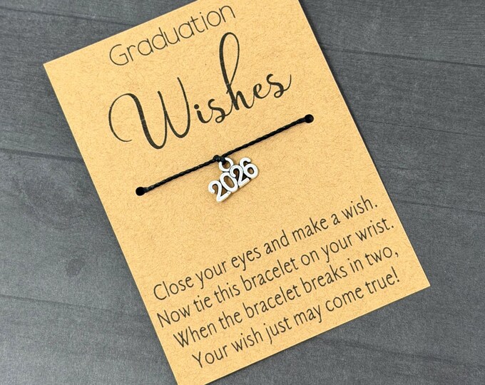 Class of 2026 Graduation Bracelet | Graduation Gift