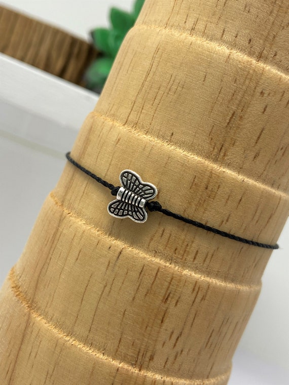 Butterfly Bracelet, Butterfly Lovers, Butterfly Anklet, Butterfly Wish Bracelet, Valentine Gift, Christmas Gift