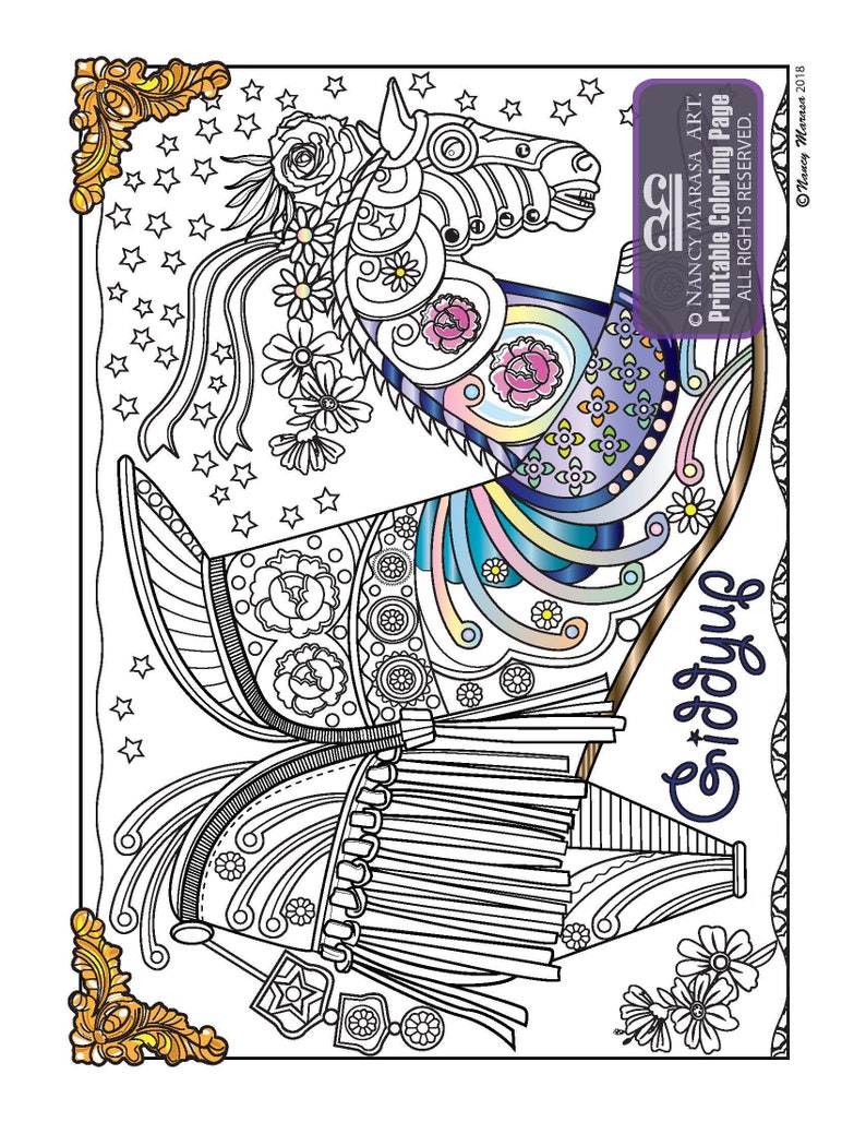 Fantasy Footwear Horse Shoe Coloring Page beautiful Fashion Shoes