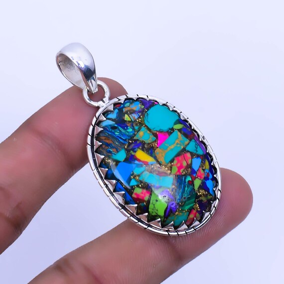 PENDENTIF + CHAÎNE EN ARGENT 925 ET ZIRCONITE ROSE