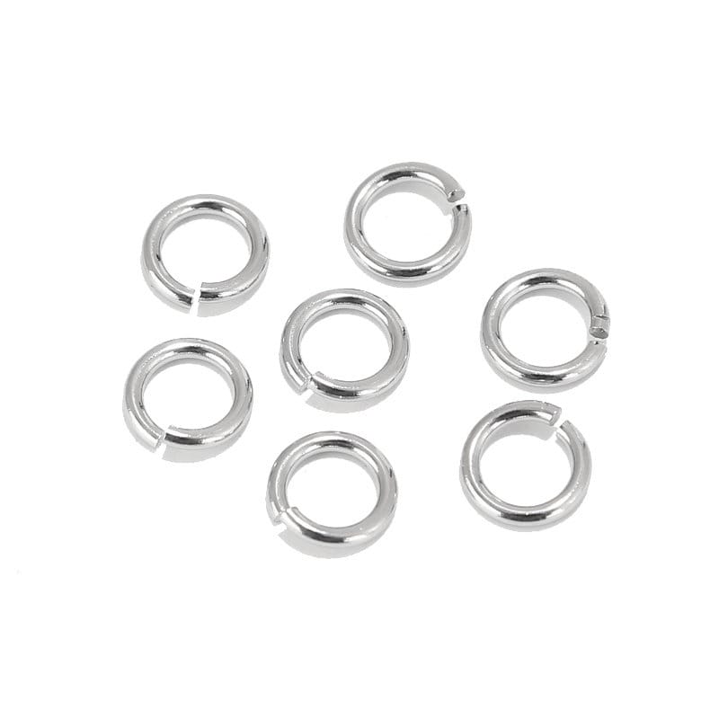 PandaHall 200Pcs Golden Stainless Steel Open Jump Rings 10mm Round 1