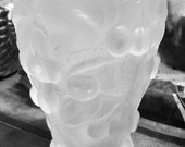 1930s Barolac Satin Finished Cherry Pattern Vase