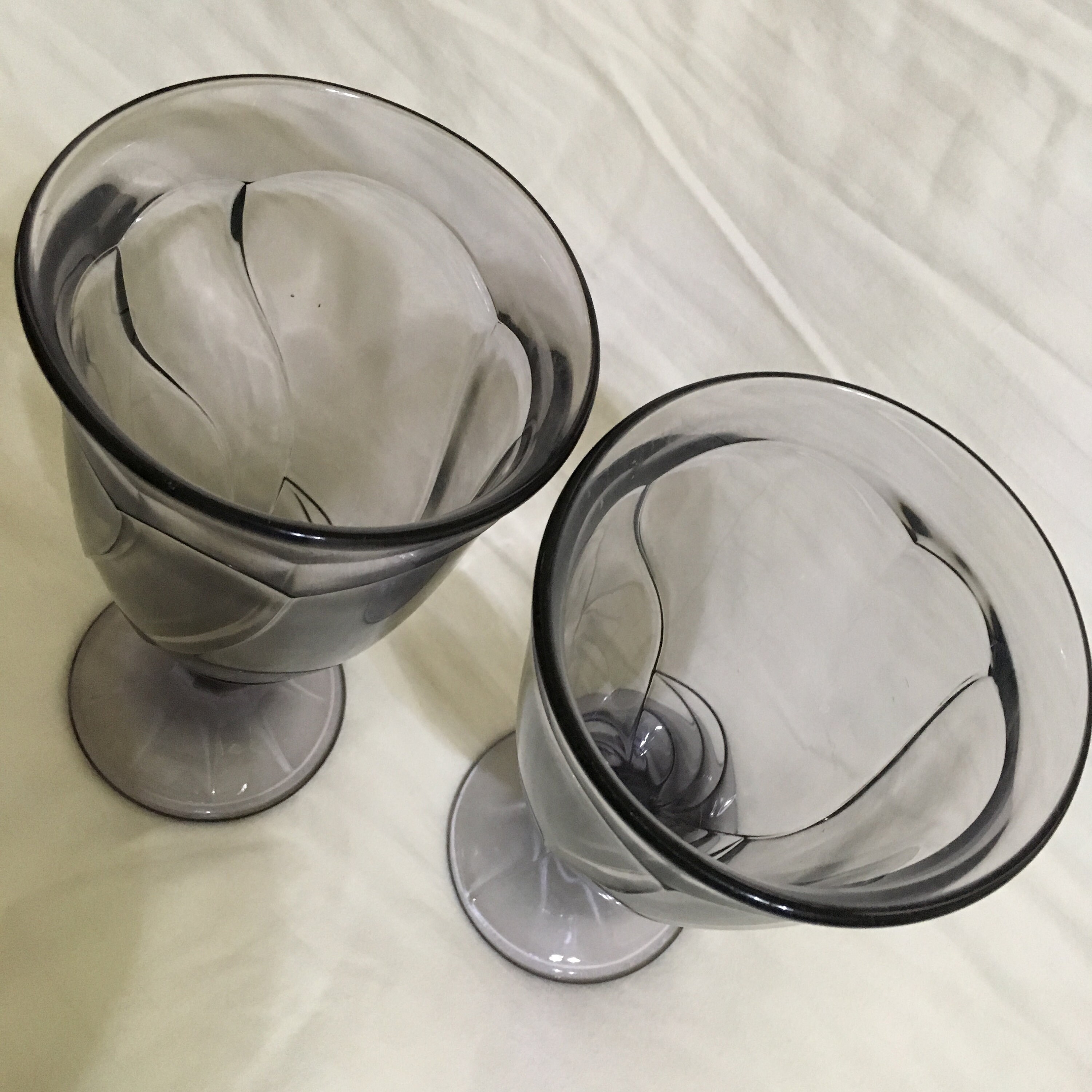 Noritake Lilac Sweet Swirl Iced Tea Glasses, Set of 2