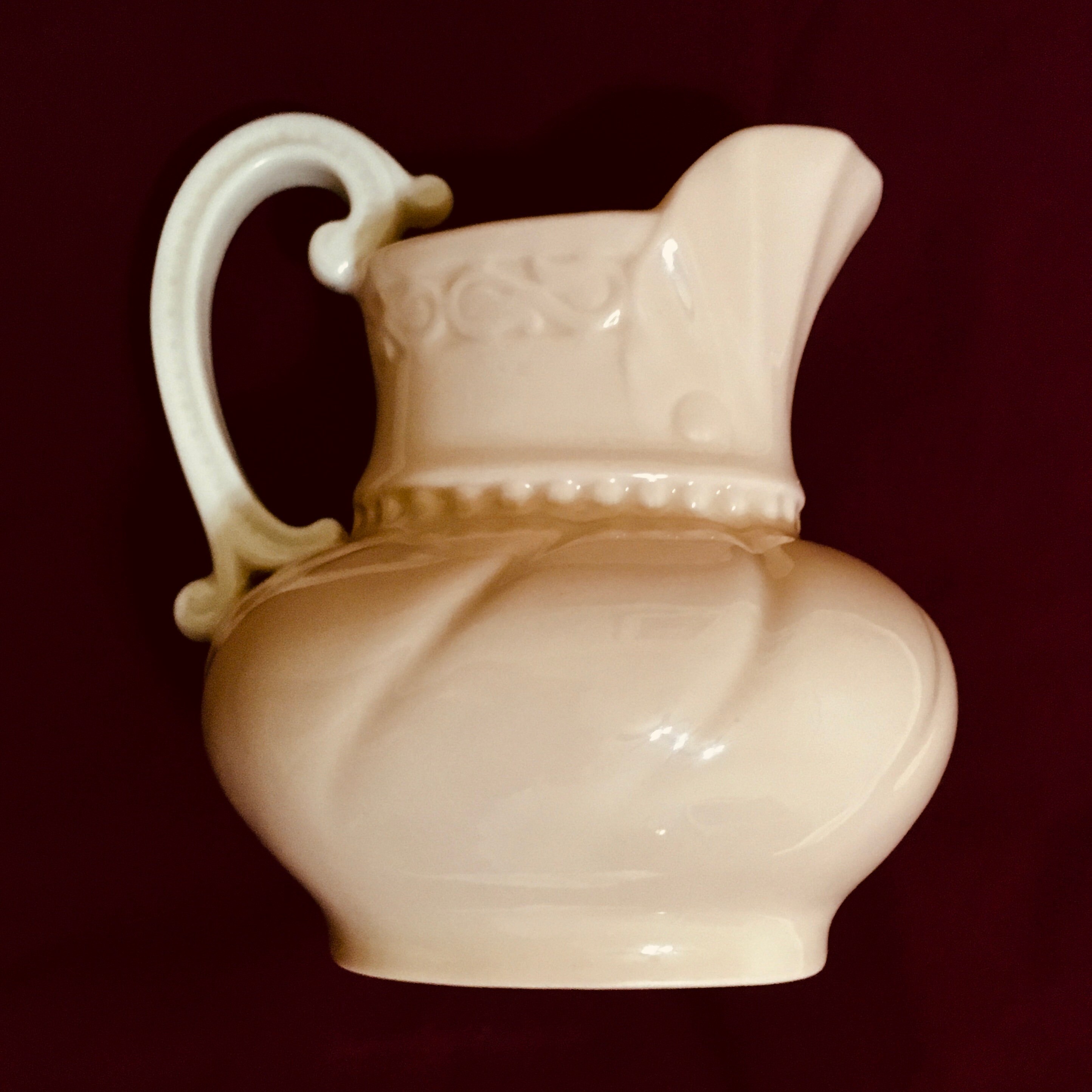 Lenox Pink CreamerPitcher Colonial Collection 1950s
