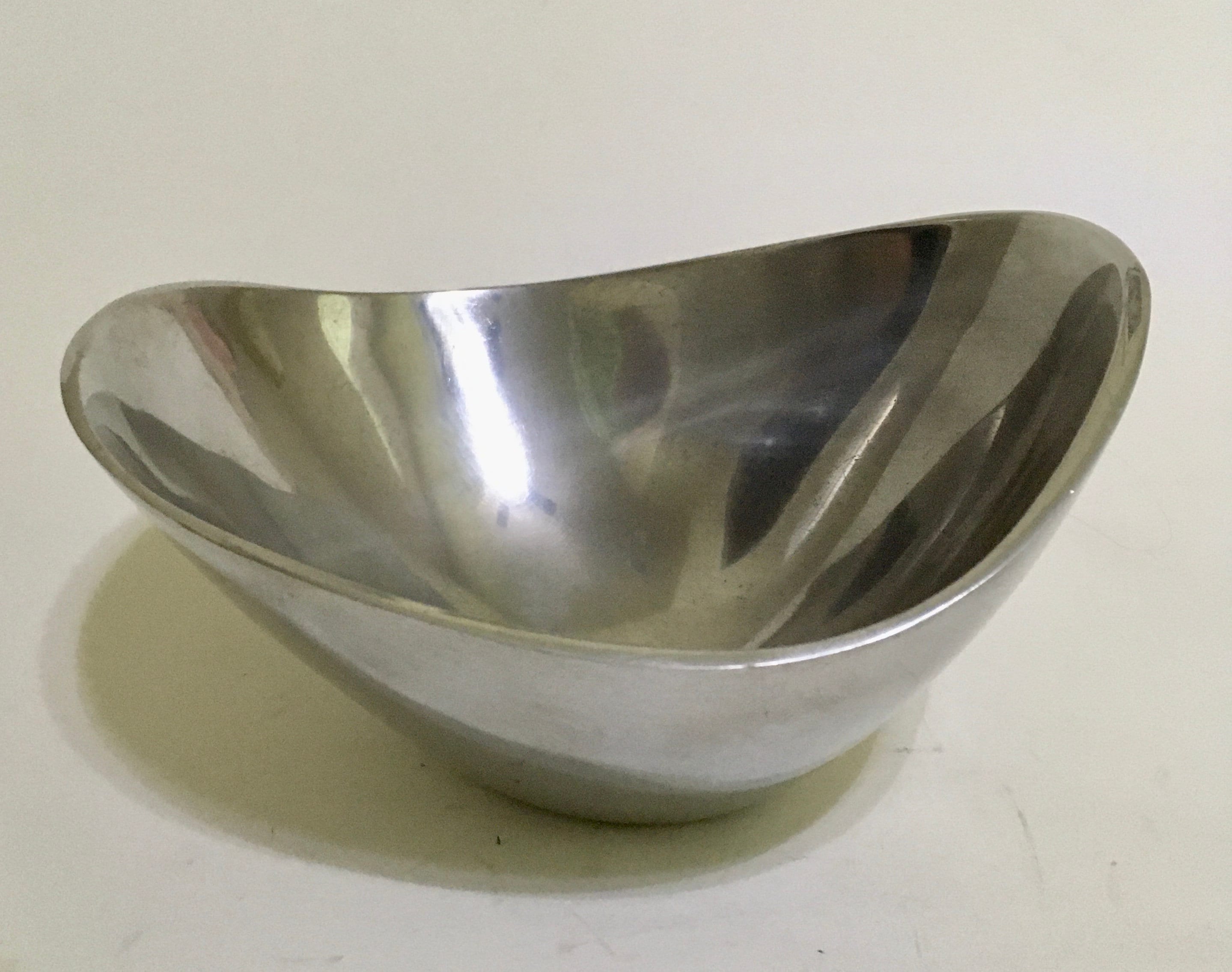 Nambe Butterfly Bowl 1967 Richard Thomas Design 569