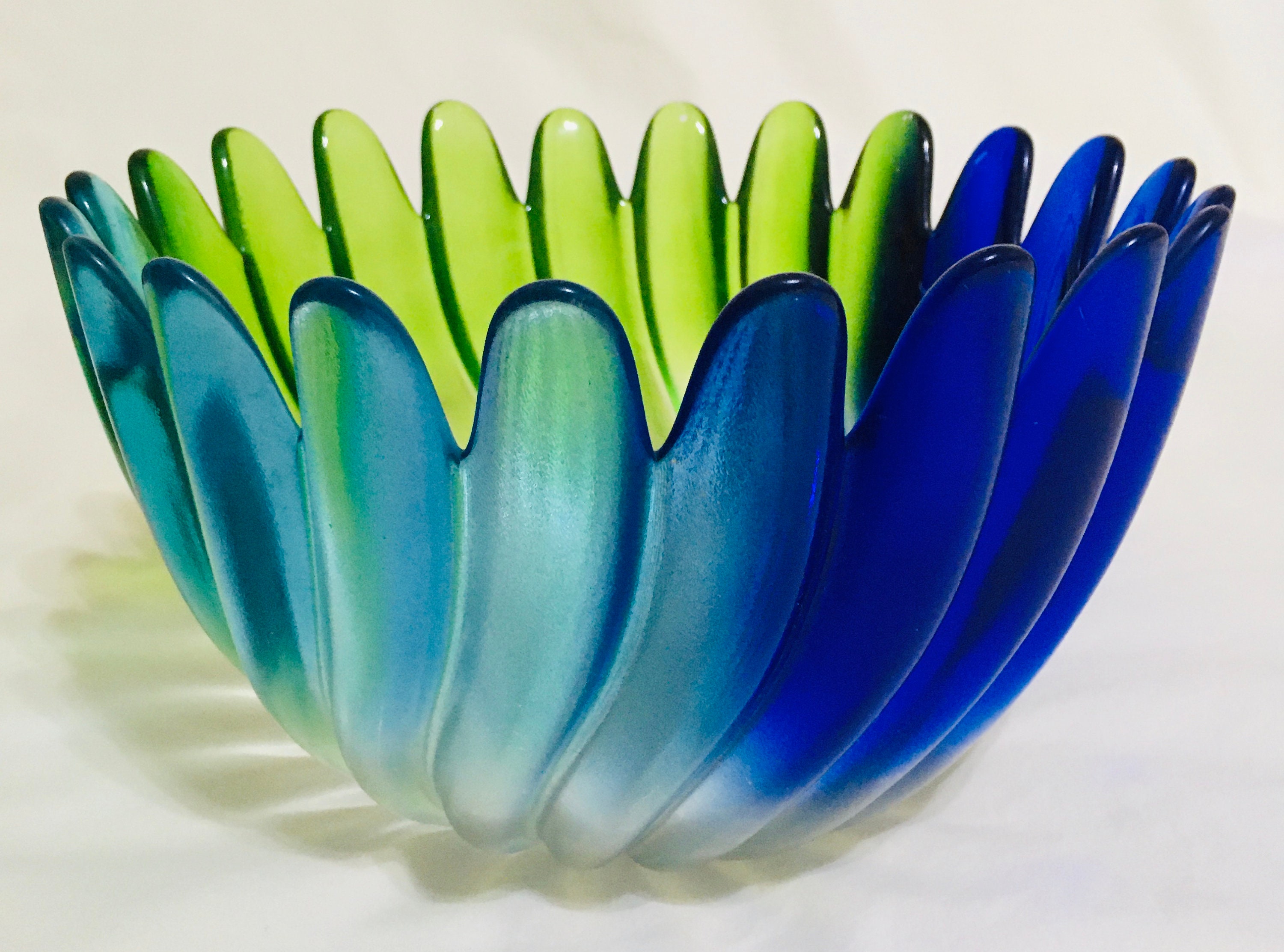 Studio Nova Solaris Blue Green Bowl 9 inch