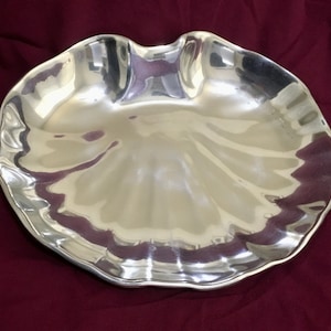 Wilton Armetale Shell Hors D&#39;vers Metal Serving Dish