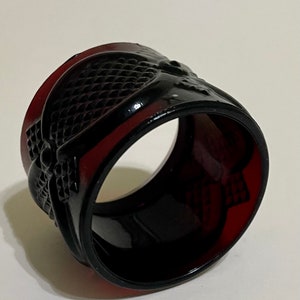 Avon Cape Cod Collection Ruby Red Napkin Ring