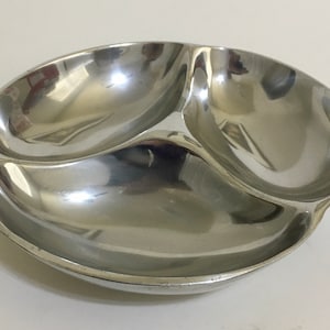 Nambe' Large Twist Bowl #736 Designed by Fred Bould 2003 - Etsy