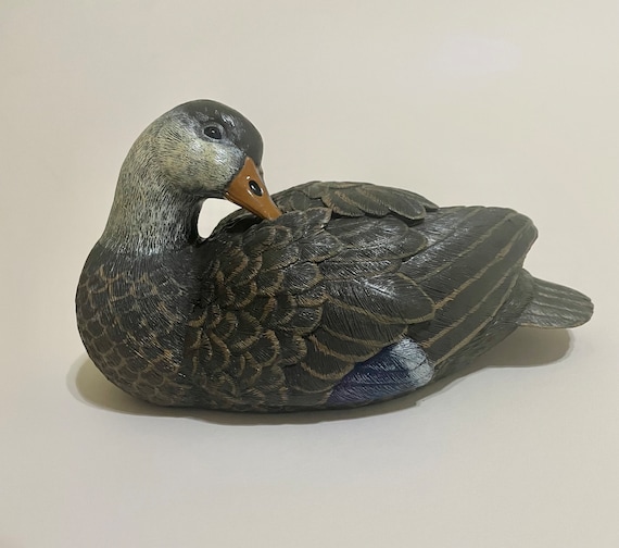 Mallard Hen by Herco Professional Gift NIB 4.75"H x 7.25"L x 3.75"W