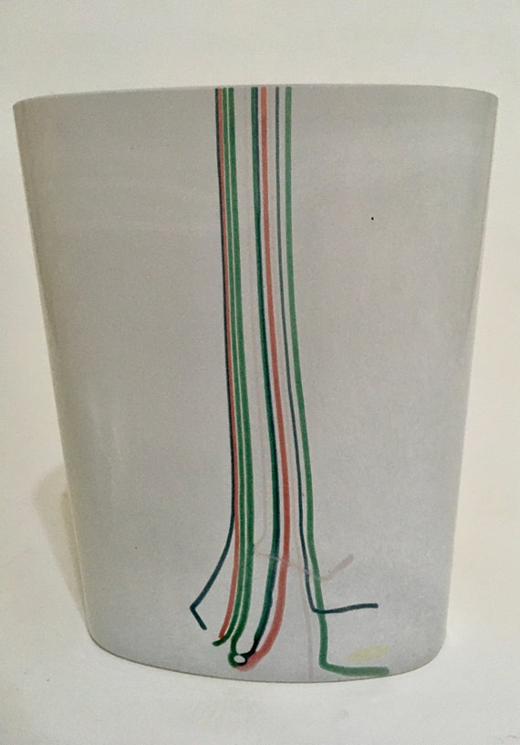 Kosta Boda 花瓶 花びん　B. Vallien Kosta Boda Bertil Vallien レインボー花瓶 6.5 インチ - Etsy 日本