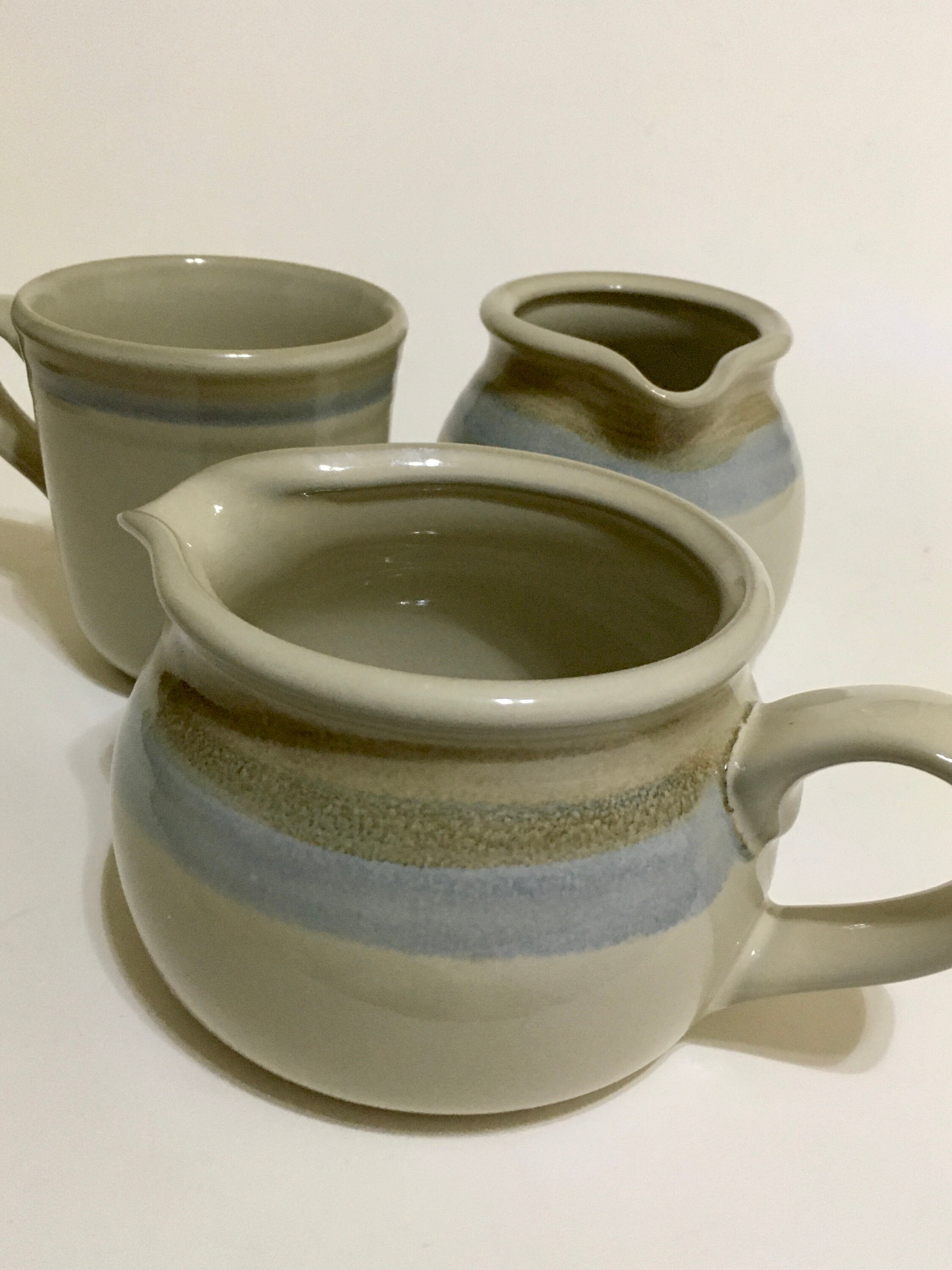 Noritake Stoneware Painted Desert Pattern Individual Pieces Gravy Cup or Creamer
