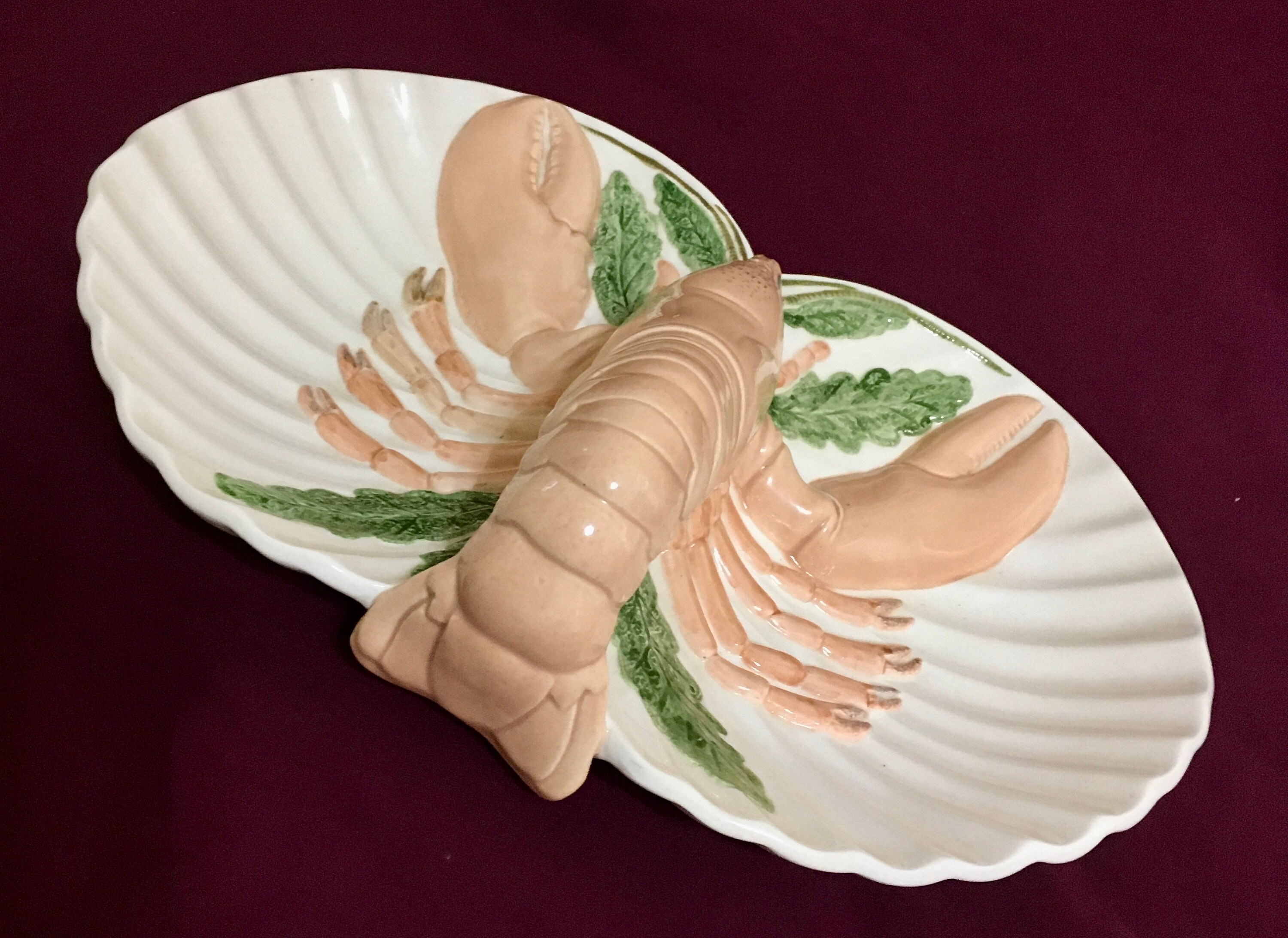 Holland Mold Ceramic Lobster Platter