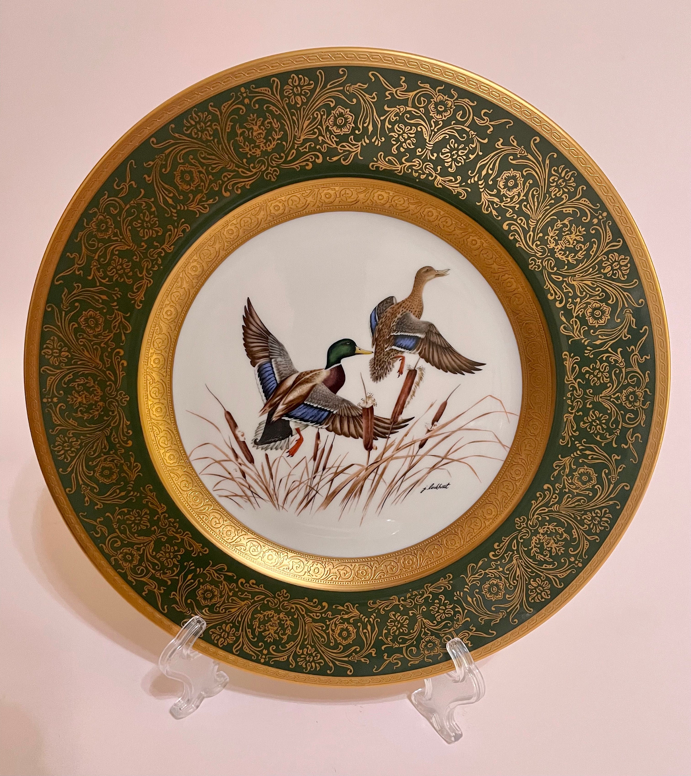 Mallard Limited Edition Collector Plate by Pickard Painted by James